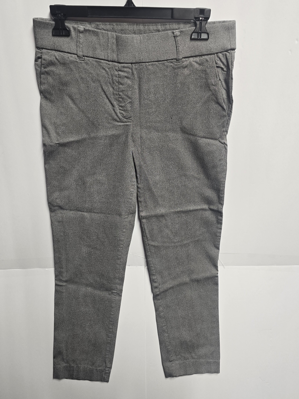 Jules & Leopold Heather Gray Cropped Slim Pants